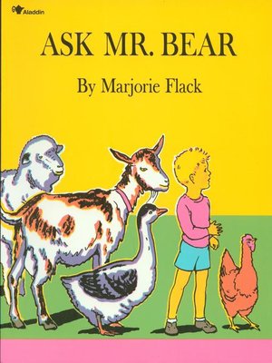 Ask Mr. Bear - Audiobook